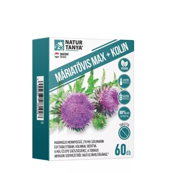   Natur Tanya Máriatövis Max + Kolin (Milk Thistle) (60 Tabletta)