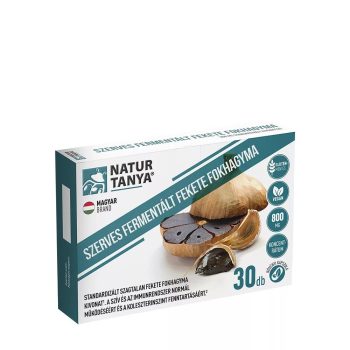   Natur Tanya Fermentált Fekete Fokhagyma 800 mg (30 kapszula)
