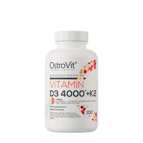 OstroVit Vitamin D3 4000 + K2 (100 tabletta)