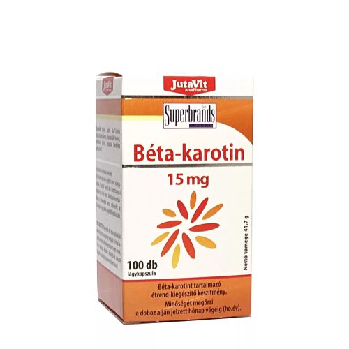 JutaVit Béta-Karotin 15 mg (100 lágykapszula)