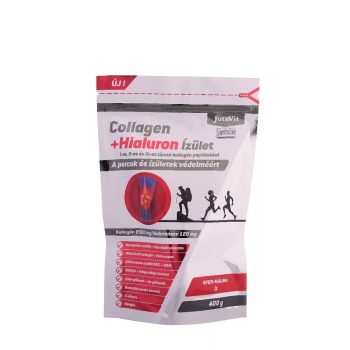 JutaVit Collagen+Hialuron Ízület (400 g, Eper-Málna)