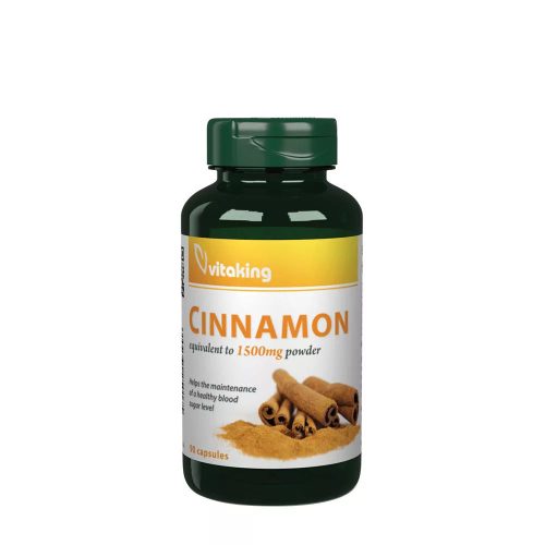 Vitaking Fahéj Kéreg Kivonat 375 mg (90 kapszula)