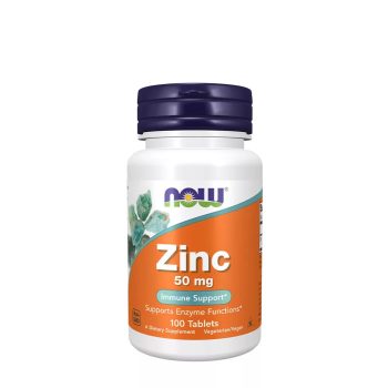 Now Foods Zinc 50 mg (Cink) (100 Tabletta)
