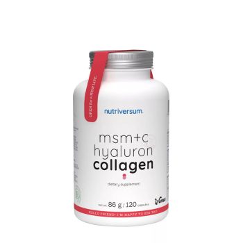 Nutriversum MSM+C Hyaluron Collagen (120 Kapszula)