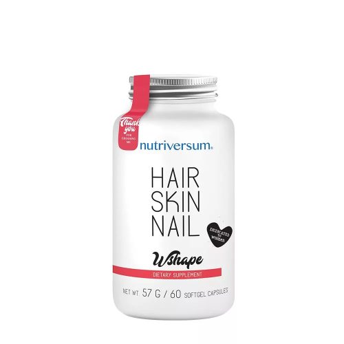 Nutriversum Hair Skin Nail (Haj, Bőr, Köröm kapszula) (60 Lágykapszula)