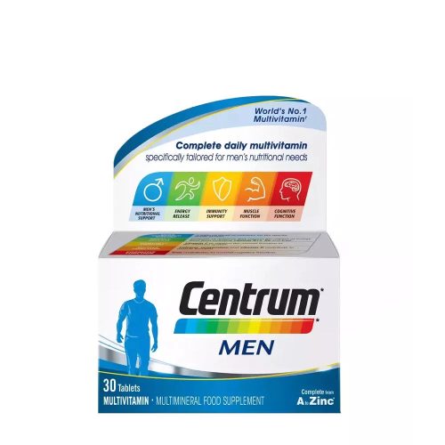 Centrum Men - Multivitamin férfiaknak (30 tabletta)