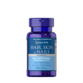   Puritan’s Pride Hair, Skin Nails Vitamin (60 Lágykapszula)