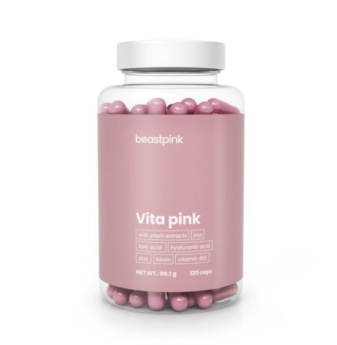 GymBeam Vita Pink - BeastPink (120 kapszula)