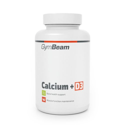 GymBeam Kalcium + D3-vitamin (120 kapszula)
