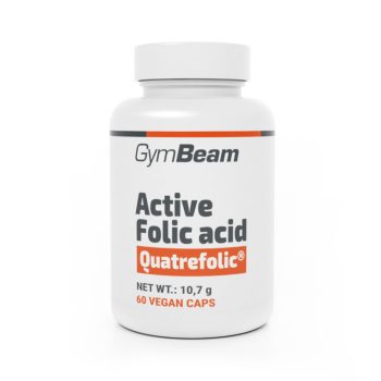 GymBeam Active Folic Acid (B9-vitamin) (60 kapszula)