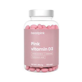 GymBeam Pink D3-vitamin 2000 IU (120 kapszula)