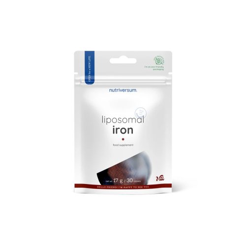 Nutriversum Liposomal Iron liposzómás vas (30 tabletta)