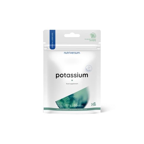 Nutriversum Potassium - kálium (60 kapszula)