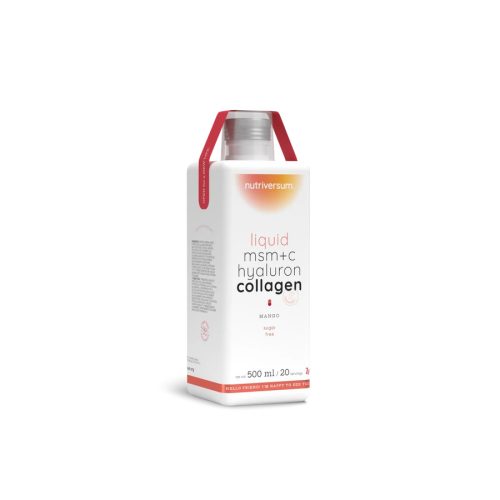 Nutriversum Liquid MSM+C Hyaluron Collagen (500 ml erdei gyümölcs)