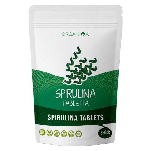 Organiqa Bio Spirulina (250 db tabletta) 