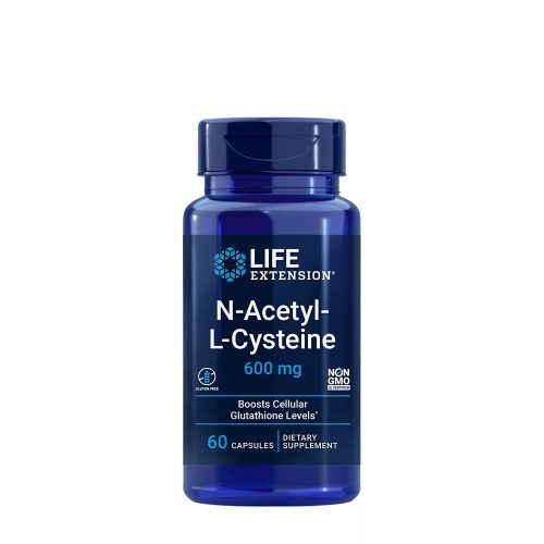 Life Extension N-acetil-L-cisztein (NAC) 600 mg (60 kapszula)