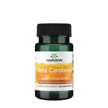 Swanson Beta-Carotene (Vitamin A) (100 lágykapszula)