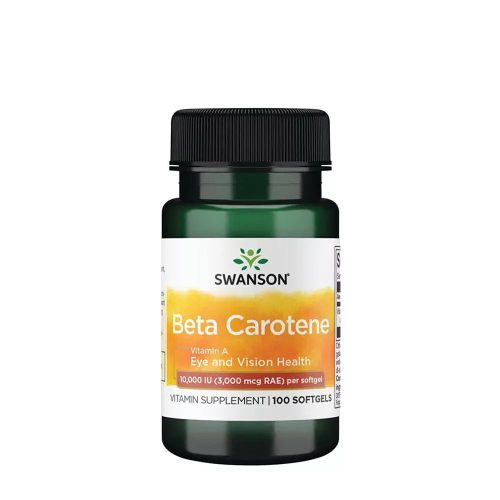 Swanson Beta-Carotene (Vitamin A) (100 lágykapszula)