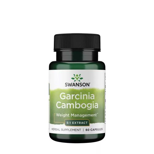 Swanson Garcinia Cambogia 5:1 Kivonat 80 mg (60 kapszula)