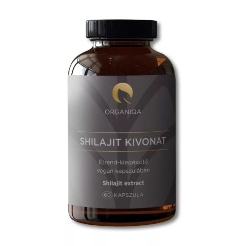 Organiqa Shilajit kivonat (60 db kapszula)