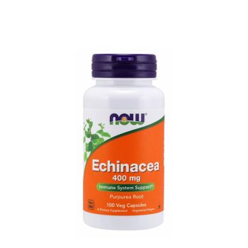 Now Foods Echinacea (Kasvirág) 400 mg (100 kapszula)