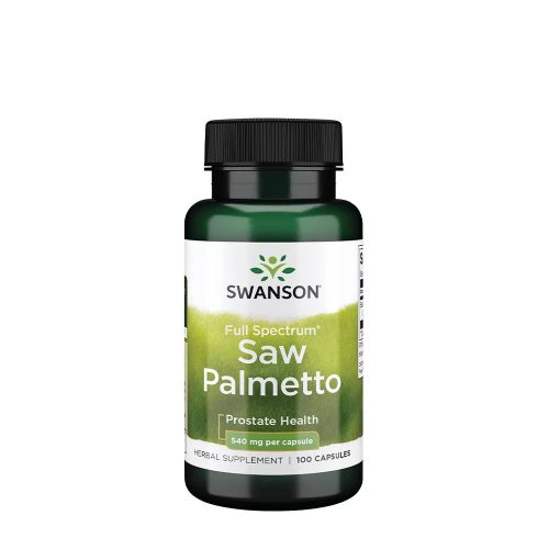Swanson Saw Palmetto (Fűrészpálma Kivonat) (100 Kapszula)