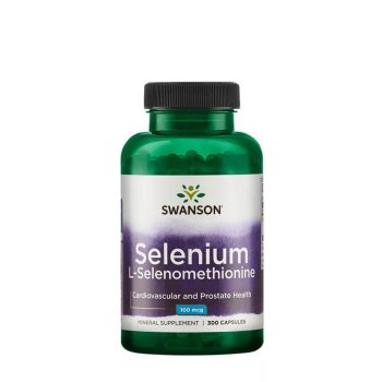 Swanson Selenium (Szelén L-szelenometionin) (200 Kapszula)