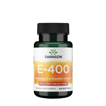 Swanson E-400 400 IU (60 Lágykapszula)